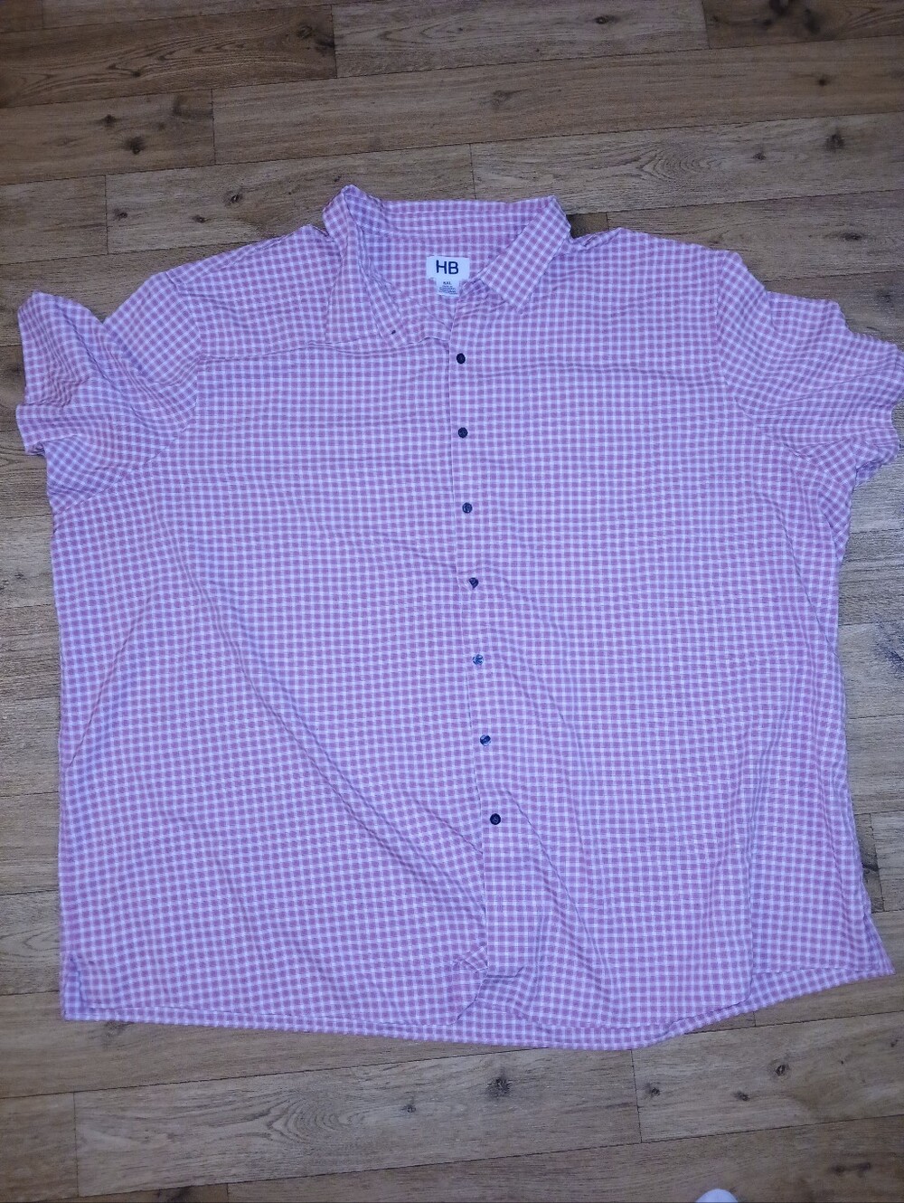Harbor Bay Pink Plaid Button-Down Shirt